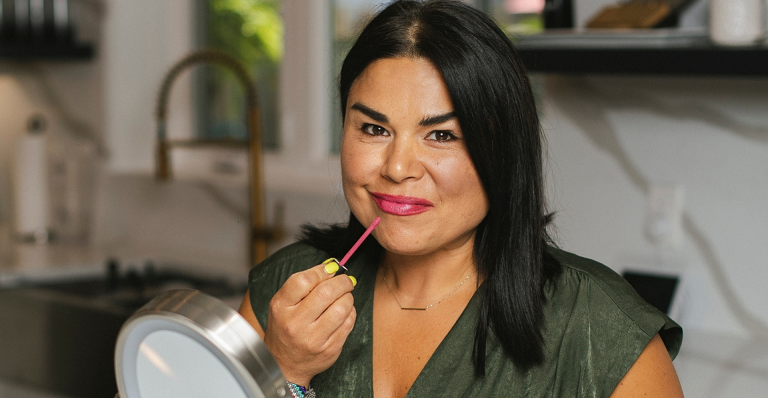 Jenn Harper, founder of Cheekbone Beauty, Canada’s first Indigenous cosmetic company