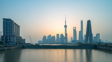 Horizon de la ville de Shanghai