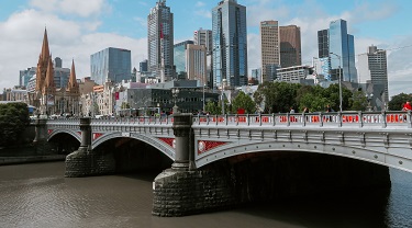 Pont à Melbourne, Australie