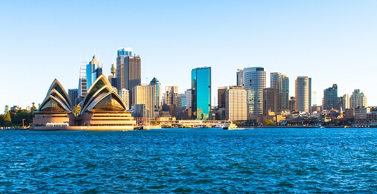 Skyline of Sydney, Australia