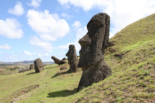 Easter Island in Chile