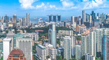 Vue de Singapour 