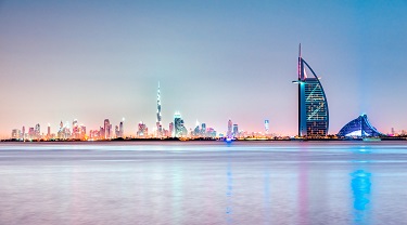 Les toits de Dubai