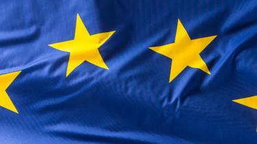 European flag represents the more than $68 billion in Canadian exports to 28 EU member countries under CETA