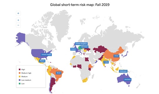 global risk map