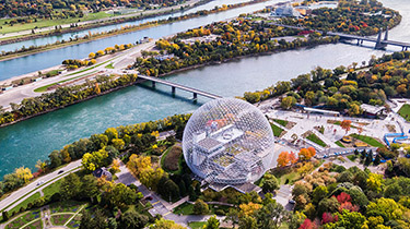 Image of Montreal representing the critical task of transitioning to a low-carbon economy