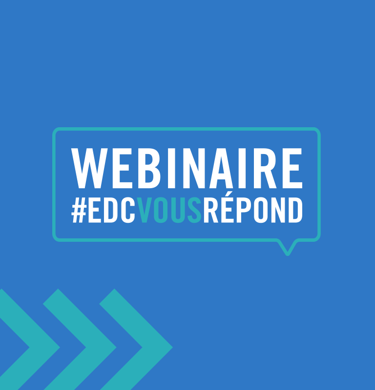 Webinaires EDCVousRépond