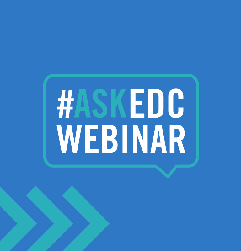 AskEDC Webinars