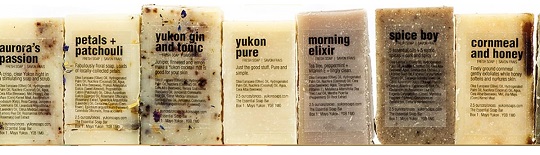 Soaps from The Yukon Soaps Company