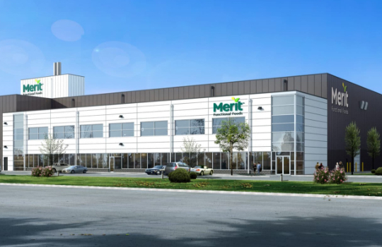 Merit’s state-of-the-art plant protein production facility
