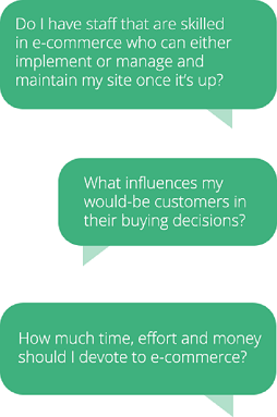Ask yourself the right questions about your e-commerce plans