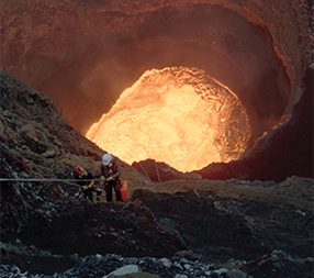 Nanometrics designs instruments to gauge early warning signs of volcano eruptions, like the one shown here