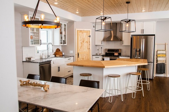 k2kitchen Modern farmhouse kitchen