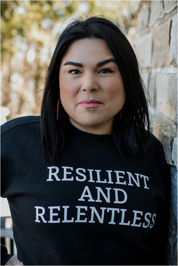 Jenn Harper, founder and owner of Cheekbone Beauty, Canada’s first Indigenous cosmetics company.