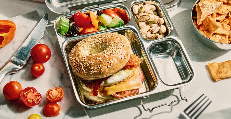 Photo of a collection of food containers made by Dalcini Stainless