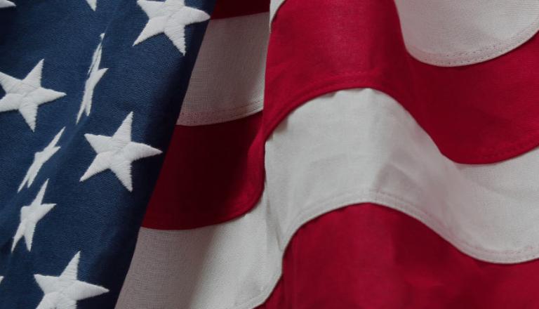 Drapeau des États-Unis représentant les débouchés régionaux pour le commerce sous l’ACEUM