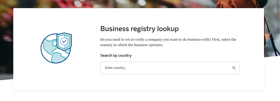 EDC Company Insight – Business registry look up