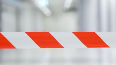 Barrier tape suggests things can get in the way of innovation