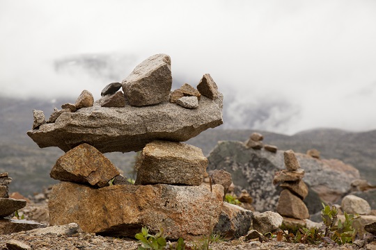 The Inukshuk is a symbol of hope, safety and friendship.