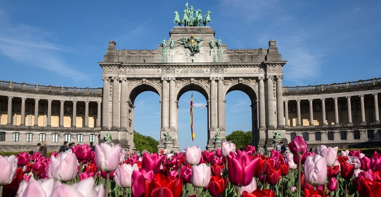 L’Arc de Triomphe du parc du Cinquantenaire à Bruxelles