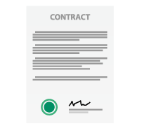 contract icon