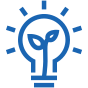 Icon of a lightbulb