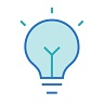 Image d'une ampoule électrique représentant un guide sur les ressources environnementales d'EDC.