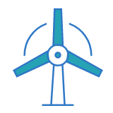 Icon a wind turbine