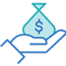 Icon for amount donated
