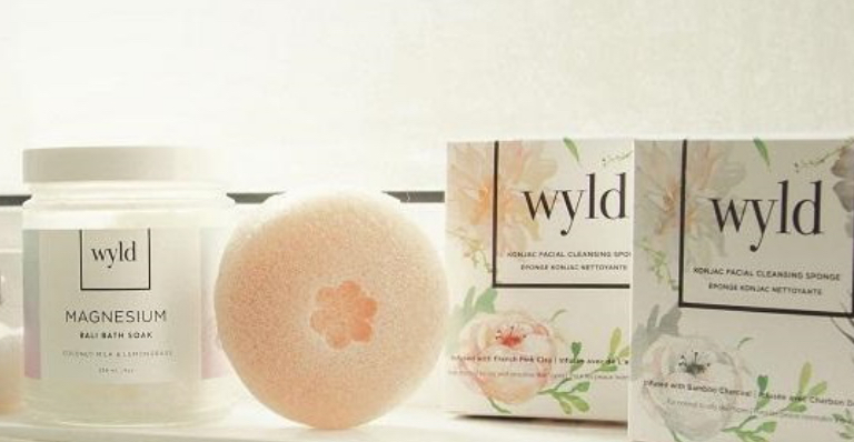 Various Wyld Skincare products