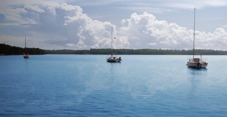 Boats on the water