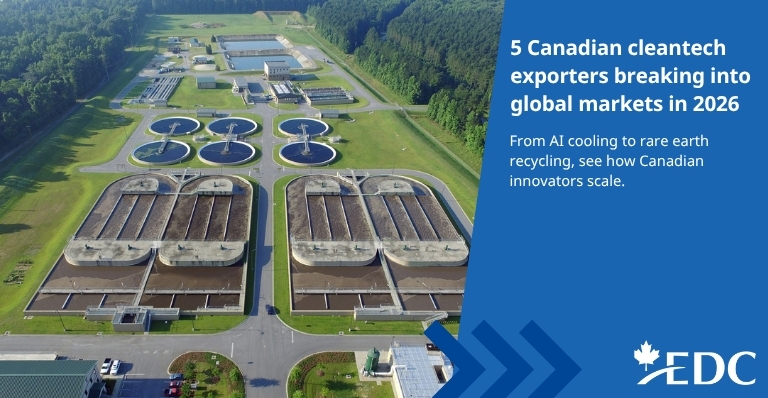 5 Canadian cleantech exporters breaking into global markets in 2026