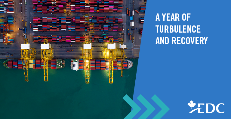 Year in Review: EDC supports Canadian businesses through a year of turbulence and recovery