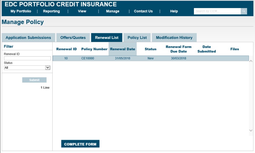 How to complete your renewal form 1