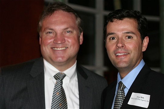Arnon Melo and Peter Hawkins, owners of MELLOHAWK Logistics